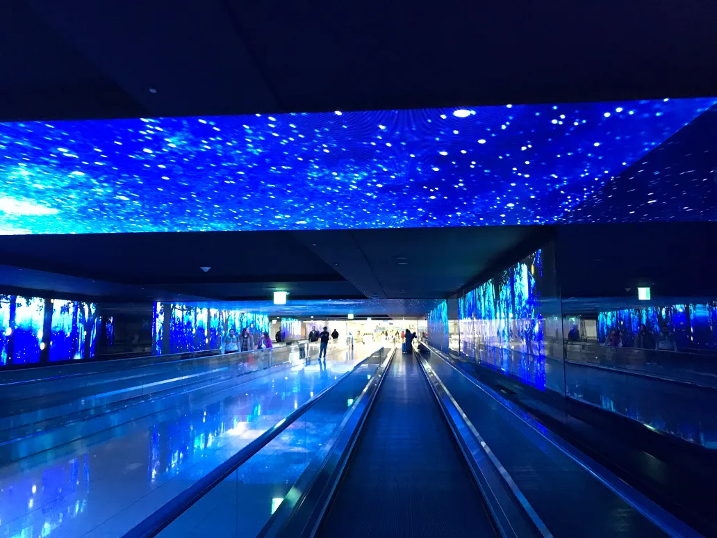 인천공항 출국게이트 보정전