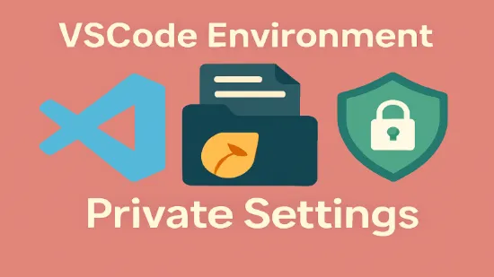 VSCode 환경설정을 상징하는 일러스트레이션