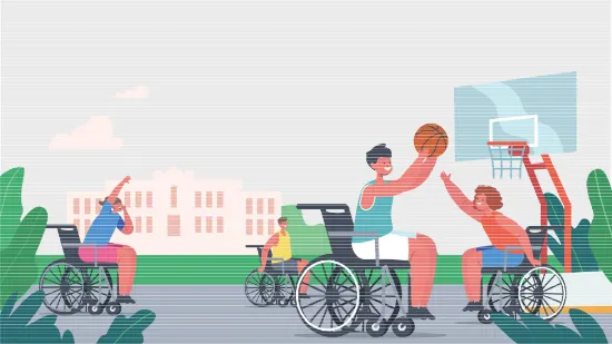 2022년 장애인 생활체육조사 보고서 표지 이미지