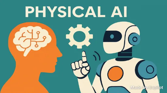 피지컬ai를 상징하는 일러스트레이션